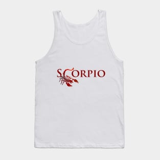 Scorpio Design Tank Top